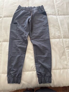 JAANUU‎ Women’s Jogger Scrub Pants 
Size XXS Petite Chambray Blue  NWT